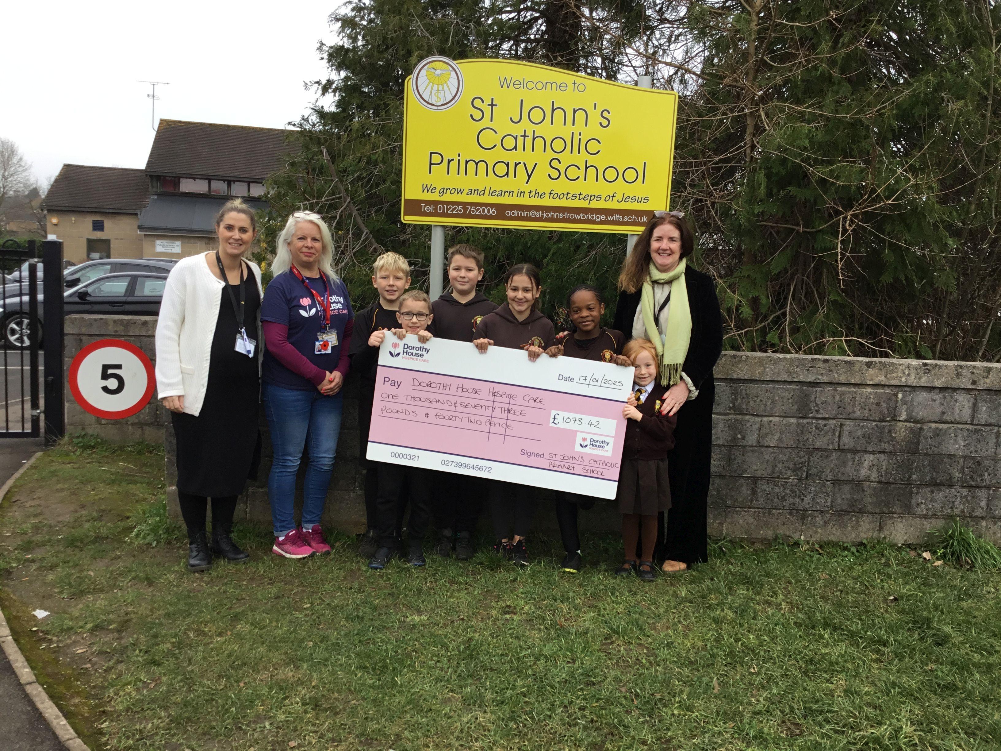 A big thank you to all our families who raised £1073.42 for Dorothy House.